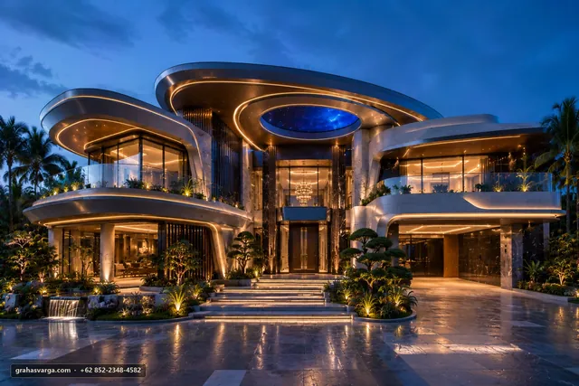 Arsitektur untuk Kota Ternate. — pandangan arsitektur 3