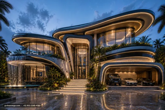 Arsitektur untuk Kota Tidore Kepulauan. — visual arsitektur 1